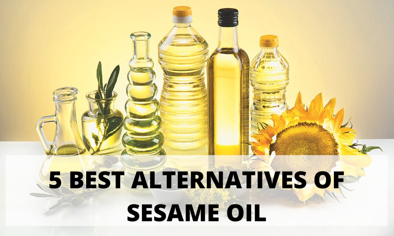 sesame oil alternatives